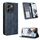 Per Tecno Pova 6 Neo 5G / Spark 30 5G Custodia per telefono in pelle con fibbia magnetica e texture retrò (blu)