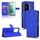 Custodia per telefono in pelle magnetica con chiusura magnetica per Honor 300 Pro (blu) Custodia per telefono in pelle magnetica con chiusura magnetica per Honor 300 Pro (blu)