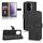Custodia in pelle magnetica con chiusura a scatto per Honor 300 Skin Feel (nera) Custodia in pelle magnetica con chiusura a scatto per Honor 300 Skin Feel (nera)