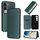 Per vivo V30e / V40 Lite 5G Custodia in pelle con texture in fibra di carbonio (verde) Per vivo V30e / V40 Lite 5G Custodia in pelle con texture in fibra di carbonio (verde)