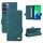 Per vivo Y19s Custodia in pelle con chiusura magnetica (verde)