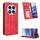 Per Redmi Note 14 Pro+ 5G Custodia per telefono in pelle con fibbia magnetica e texture retrò (rosso) Per Redmi Note 14 Pro+ 5G Custodia per telefono in pelle con fibbia magnetica e texture retrò (rosso)