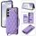 Per Samsung Galaxy S23+ 5G Rhombic Dual Buckle Card Slots Custodia per telefono con cordino (viola) Per Samsung Galaxy S23+ 5G Rhombic Dual Buckle Card Slots Custodia per telefono con cordino (viola)