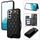 Per Samsung Galaxy S22 5G Rhombic Dual Buckle Card Slots Custodia per telefono con cordino (nero) Per Samsung Galaxy S22 5G Rhombic Dual Buckle Card Slots Custodia per telefono con cordino (nero)
