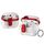 Per Samsung Galaxy Buds3 / 3 Pro Custodia protettiva per auricolari trasparente galvanica con blocco di sicurezza (rosso) Per Samsung Galaxy Buds3 / 3 Pro Custodia protettiva per auricolari trasparente galvanica con blocco di sicurezza (rosso)