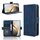 Per vivo V40 Lite 4G / 5G IDN Custodia in pelle con texture in vitello e slot per schede (blu) Per vivo V40 Lite 4G / 5G IDN Custodia in pelle con texture in vitello e slot per schede (blu)