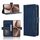 Per vivo V40e 5G / iQOO Z9S 5G Custodia in pelle con texture in vitello e slot per schede (blu) Per vivo V40e 5G / iQOO Z9S 5G Custodia in pelle con texture in vitello e slot per schede (blu)