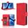 Per vivo X200 Pro 5G Custodia in pelle con slot per schede e texture in vitello (rosso) Per vivo X200 Pro 5G Custodia in pelle con slot per schede e texture in vitello (rosso)