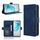 Per Infinix Hot 50 Pro 4G Custodia in pelle con texture in vitello e slot per schede (blu) Per Infinix Hot 50 Pro 4G Custodia in pelle con texture in vitello e slot per schede (blu)