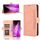 Per Infinix Zero 40 5G Custodia in pelle con slot per schede e texture in vitello (rosa) Per Infinix Zero 40 5G Custodia in pelle con slot per schede e texture in vitello (rosa)