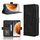 Per Tecno Camon 30S 4G / 30S Pro 4G Custodia in pelle con texture in vitello e slot per schede (nero)