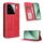Per Xiaomi 15 Custodia per telefono in pelle con fibbia magnetica retrò (rosso) Per Xiaomi 15 Custodia per telefono in pelle con fibbia magnetica retrò (rosso)