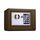 17E Home Mini cassetta di sicurezza elettronica per armadietto a muro con serratura di sicurezza senza funzione a gettoni (bronzo) 17E Home Mini cassetta di sicurezza elettronica per armadietto a muro con serratura di sicurezza senza funzione a gettoni (bronzo)