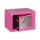 17E Home Mini Cassetta di sicurezza elettronica Cassetta di sicurezza per armadietto a muro con funzione a gettoni (rosa) 17E Home Mini Cassetta di sicurezza elettronica Cassetta di sicurezza per armadietto a muro con funzione a gettoni (rosa)