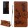 Per Sony Xperia XZ Power Butterflies Custodia in pelle con goffratura orizzontale con supporto e slot per schede, portafoglio e cordino (marrone) Per Sony Xperia XZ Power Butterflies Custodia in pelle con goffratura orizzontale con supporto e slot per schede, portafoglio e cordino (marrone)