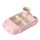 Targa per auto in fibra di bambù per bambini (rosa)