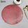 2 pezzi Tovagliette alla moda rotonde vuote Tovagliette in PVC per tazza da caffè (rosso) 2 pezzi Tovagliette alla moda rotonde vuote Tovagliette in PVC per tazza da caffè (rosso)
