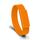 MicroDrive 128 GB USB 2.0 Braccialetto Fashion Wristband U Disk (arancione)