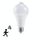 Sensore di movimento impermeabile con luce a LED Sensore a infrarossi E27 Lampadina con sensore a LED Luce bianca