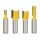 4 PCS / Set Lavorazione del legno Engraving Double-Block Dritto Coltello Dritto Trimming Machine 1/2 Fresatura Cutter Testa 4 PCS / Set Lavorazione del legno Engraving Double-Block Dritto Coltello Dritto Trimming Machine 1/2 Fresatura Cutter Testa