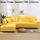 Divano All-inclusive Set universale Copridivano completo Aggiungi un pezzo di federa, dimensioni: tre posti (190-230 cm) (giallo) Divano All-inclusive Set universale Copridivano completo Aggiungi un pezzo di federa, dimensioni: tre posti (190-230 cm) (giallo)