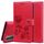 Per Huawei Honor 10x Lite Rose goffrato in pelle orizzontale in pelle flip in pelle PU con titolare e slot per schede e portafoglio (rosso) Per Huawei Honor 10x Lite Rose goffrato in pelle orizzontale in pelle flip in pelle PU con titolare e slot per schede e portafoglio (rosso)