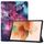 Per Samsung Galaxy Tab S7 Lite T730 / T735 custer in pelle PU verniciata con funzione di sonno / sveglia e supporto a 3 volte (nebulosa Galaxy) Per Samsung Galaxy Tab S7 Lite T730 / T735 custer in pelle PU verniciata con funzione di sonno / sveglia e supporto a 3 volte (nebulosa Galaxy)