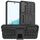 Per Samsung Galaxy S22 + 5G Pneumatico Texture TPU antiurto TPU + Cassa del telefono PC con supporto (nero) Per Samsung Galaxy S22 + 5G Pneumatico Texture TPU antiurto TPU + Cassa del telefono PC con supporto (nero)