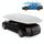 Tenda da sole semiautomatica per auto Copertura isolata intelligente Copertura esterna per tettoia portatile pieghevole impermeabile, dimensioni: 4,9 x 2,3 m (argento) Tenda da sole semiautomatica per auto Copertura isolata intelligente Copertura esterna per tettoia portatile pieghevole impermeabile, dimensioni: 4,9 x 2,3 m (argento)