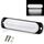 DC12V-24V / 18W Spia lampeggiante stroboscopica di emergenza per camion per auto 6 LED Luci laterali ultrasottili (bianche)