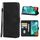Per Vivo V20 SE Leather Phone Case (nero)