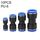 PU-6 LAIZE 10 pezzi di plastica PU connettore a montaggio rapido pneumatico dritto