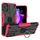 Per Tecno Spark 9T Armor Bear Custodia antiurto per PC + TPU con anello (rosa rossa) Per Tecno Spark 9T Armor Bear Custodia antiurto per PC + TPU con anello (rosa rossa)