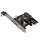 USB 3.1 Type-C PCIE a tipo-C e tipo A 3.0 Scheda di espansione USB PCI Express Scheda riser USB 3.1 Type-C PCIE a tipo-C e tipo A 3.0 Scheda di espansione USB PCI Express Scheda riser