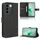 Per vivo V27e / S16e Custodia per telefono in pelle con trama a diamante (nera) Per vivo V27e / S16e Custodia per telefono in pelle con trama a diamante (nera)