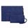 Per Microsoft Surface Pro X Custodia protettiva antiurto all-inclusive in pelle di pecora con Power Bag (blu)