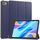 Per Teclast M40 Plus Custodia per tablet in pelle Custer Pure Color 3-Fold (blu scuro) Per Teclast M40 Plus Custodia per tablet in pelle Custer Pure Color 3-Fold (blu scuro)