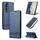 For Honor 90 AZNS Custodia per telefono in pelle a conchiglia con struttura in vitello magnetico (blu scuro) For Honor 90 AZNS Custodia per telefono in pelle a conchiglia con struttura in vitello magnetico (blu scuro)