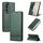 For Honor 90 AZNS Custodia per telefono in pelle a conchiglia con struttura in vitello magnetico (verde scuro) For Honor 90 AZNS Custodia per telefono in pelle a conchiglia con struttura in vitello magnetico (verde scuro)