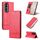 For Honor 90 AZNS Custodia per telefono in pelle a conchiglia con struttura in vitello magnetico (rosso) For Honor 90 AZNS Custodia per telefono in pelle a conchiglia con struttura in vitello magnetico (rosso)
