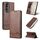 For Honor 90 Pro AZNS Custodia per telefono in pelle a conchiglia con struttura in vitello magnetico (marrone scuro) For Honor 90 Pro AZNS Custodia per telefono in pelle a conchiglia con struttura in vitello magnetico (marrone scuro)