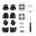 Per controller PS5 L1 R1 L2 R2 Pulsanti trigger Levetta analogica Gomma conduttiva Per controller PS5 L1 R1 L2 R2 Pulsanti trigger Levetta analogica Gomma conduttiva