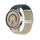 Cinturino per orologio in nylon intrecciato con fibbia da 20 mm (beige blu scuro) Cinturino per orologio in nylon intrecciato con fibbia da 20 mm (beige blu scuro)