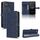 Per Asus ROG Phone 7 Custodia in pelle a nido d'ape Dot Texture (blu)