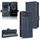 Per Asus ROG Phone 7 Custodia in pelle con motivo a triangolo simmetrico (blu) Per Asus ROG Phone 7 Custodia in pelle con motivo a triangolo simmetrico (blu)