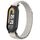 Per Xiaomi Mi Band 8 cinturino in nylon con cinturino in metallo (nero + luce stellare) Per Xiaomi Mi Band 8 cinturino in nylon con cinturino in metallo (nero + luce stellare)