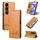 For Honor Play 40 AZNS Custodia per telefono in pelle a conchiglia con struttura in vitello magnetico (marrone chiaro) For Honor Play 40 AZNS Custodia per telefono in pelle a conchiglia con struttura in vitello magnetico (marrone chiaro)
