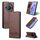 Per Honor X50 AZNS Custodia per telefono in pelle a conchiglia con struttura in vitello magnetico (marrone scuro) Per Honor X50 AZNS Custodia per telefono in pelle a conchiglia con struttura in vitello magnetico (marrone scuro)
