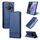 Per Honor X50 AZNS Custodia per telefono in pelle a conchiglia con struttura in vitello magnetico (blu scuro) Per Honor X50 AZNS Custodia per telefono in pelle a conchiglia con struttura in vitello magnetico (blu scuro)