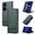 Custodia per telefono in pelle flip con texture magnetica per Honor Play 50 Plus AZNS (verde scuro) Custodia per telefono in pelle flip con texture magnetica per Honor Play 50 Plus AZNS (verde scuro)